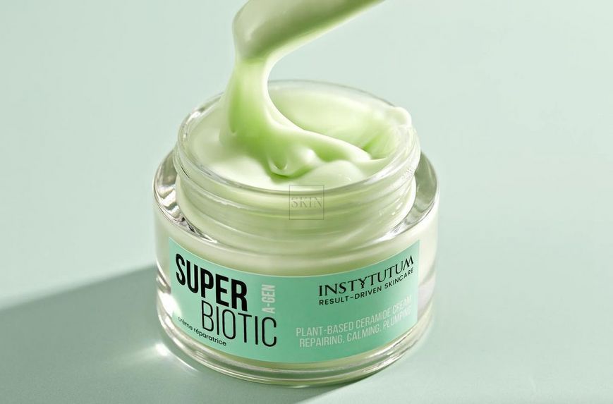 Восстановительный крем с керамидами и комплексом пре- и пробиотиков Instytutum SuperBiotic Plant-based Ceramide Cream 15 ml 000147 фото