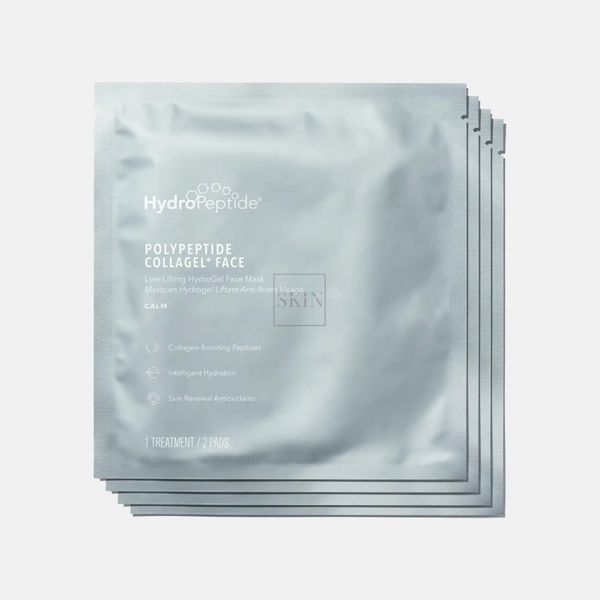Гидрогелевая маска против морщин для лица HydroPeptide Polypeptide Collagel Mask for Face 4 Pack 000641 фото