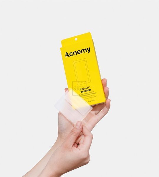 Пластырь XL для щек, лба и подбородка Acnemy Zitproof Multizits 10 шт 000474 фото