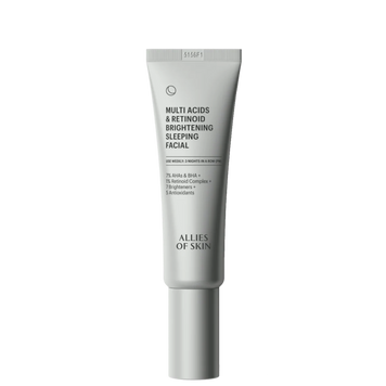 Нічний мультикислотний пілінг з ретинолом Allies Of Skin Multi Acids & Retinoid Brightening Sleeping Facial 48 ml 000528 фото