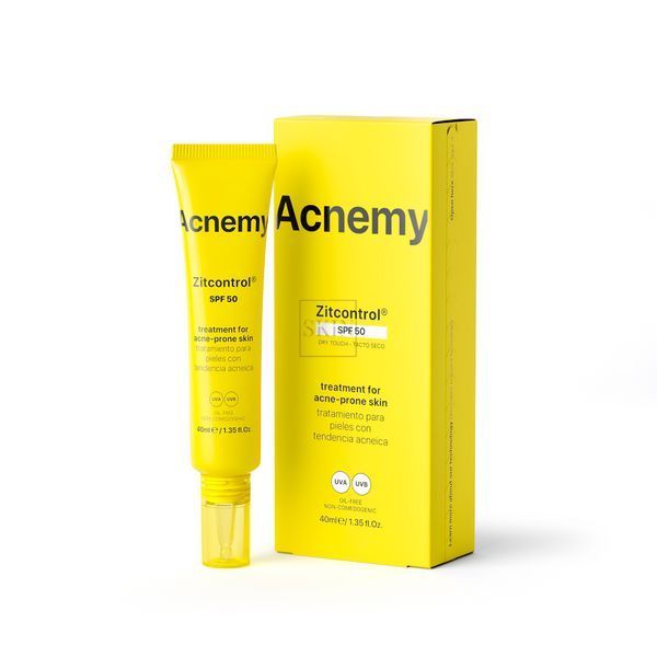 Крем-актив для шкіри схильної до акне з SPF 50 Acnemy Zitcontrol SPF50 40 ml 000478 фото