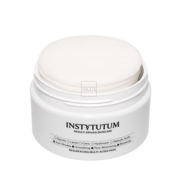 Пади з кислотами для глибокого відновлення шкіри​ Instytutum Resurfacing Multi-Acids Pads Next-Gen 60 шт 000877 фото