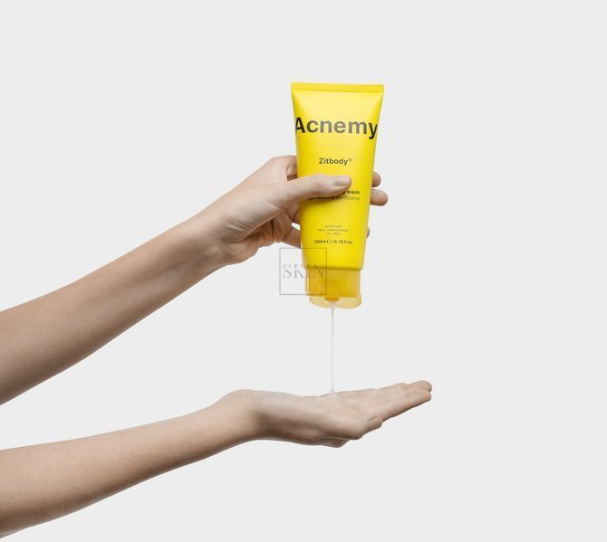 Гель-очиститель для проблемной кожи тела Acnemy Zitbody 200 ml 000480 фото