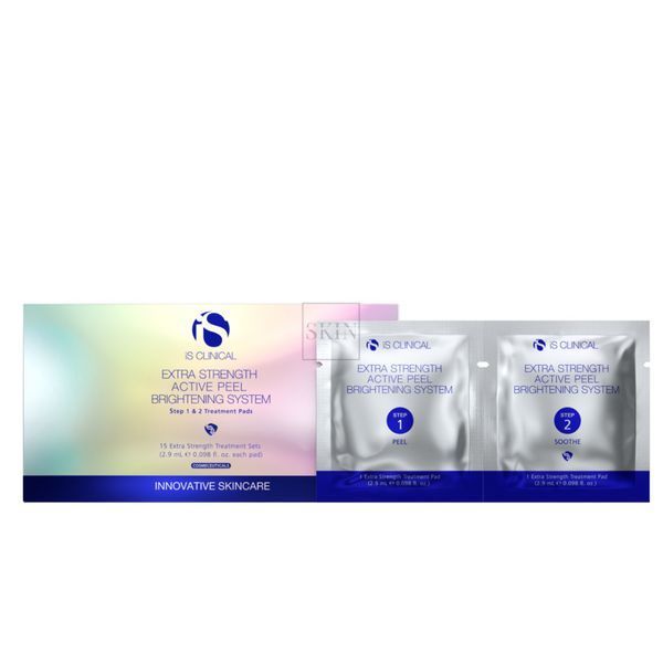 Пілінг-система для оновлення та освітлення шкіри обличчя Is Clinical Extra Strength Active Peel Brightening System 15 шт 000395 фото