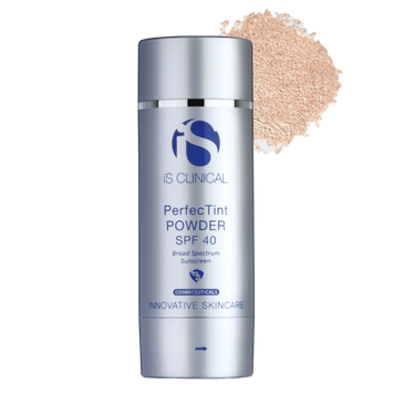 Сонцезахисна пудра з щіточкою iS Clinical PerfecTint Powder SPF40 7g Ivory 000463 фото