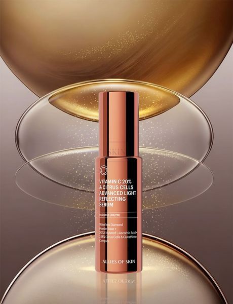 Сыворотка с витамином С для лица Allies of Skin Vitamin C 20% & Citrus Cells Advanced Firm & Glow Serum 000494 фото