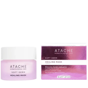 Успокаивающая антистресс-маска Atache Soft Derm Healing Mask 50 ml 000446 фото