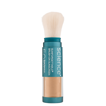 Солнцезащитная пудра с кистью Colorescience Солнцезащитная Total Protection Brush-On Shield SPF 50 Medium 6 g 000354 фото
