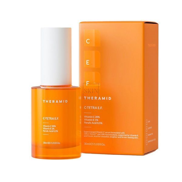 Антиоксидантна сироватка для обличчя з вітаміном С Theramid C-Tetra E.F. 10 ml 000125 фото
