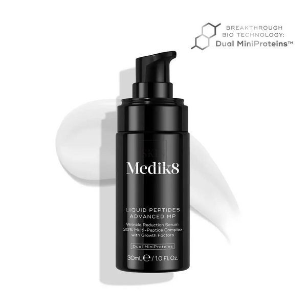 Cироватка для боротьби з ознаками старіння шкіри Medik8 Liquid Peptides Advanced MP 30 ml 000313 фото