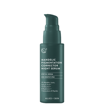 Сироватка нічна для обличчя  Allies of Skin Mandelic Pigmentation Corrector Night Serum 30 ml 000498 фото