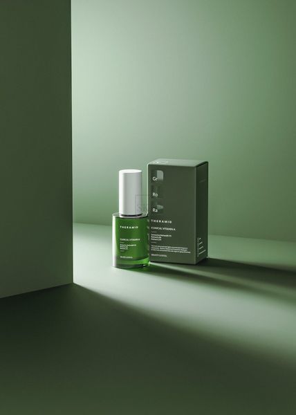 Сыворотка для лица с ретинолом 0,3% и ретиналем 0,1% Theramid Clinical Vitamin A 30 ml 000128 фото