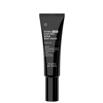 Крем нічний антивіковий з ретиналем 0.05% Allies of Skin Retinal & Peptides Repair Night Cream 48 ml 000502 фото