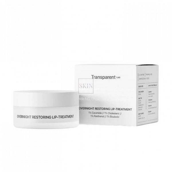Нічна маска для губ Transparent Lab Overnight Soft + Smooth Lip Treatment 15 ml 000576 фото