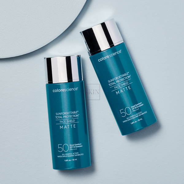 Сонцезахисний крем для обличчя з матуючим ефектом Colorescience Sunforgettable Total Protection Face Shield Matte SPF50 55 ml 000364 фото