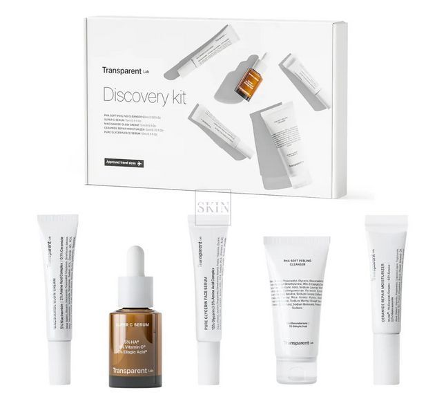 Набір мініатюр для догляду за обличчям Transparent Lab Travel-Size Discovery Kit 000585 фото