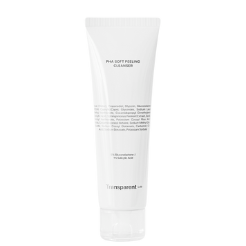 Очищуючий засіб для обличчя з ефектом пілінгу Transparent Lab PHA Soft Peeling Cleanser 150 ml 000539 фото